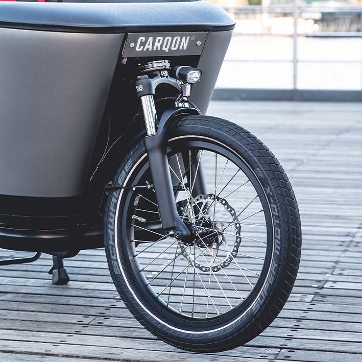 Cargo bike safety Carqon