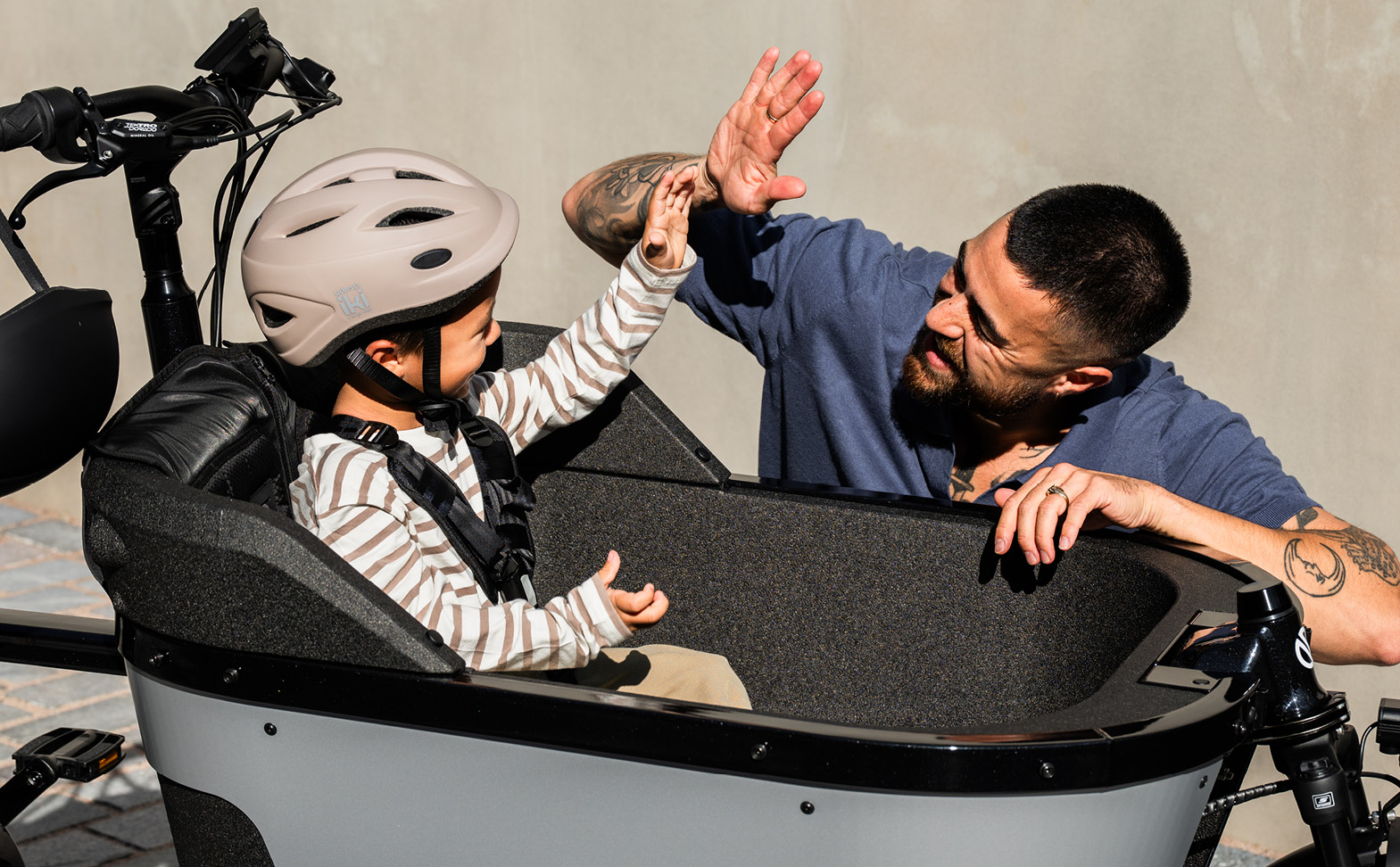 Beschermende, verhoogde kraag